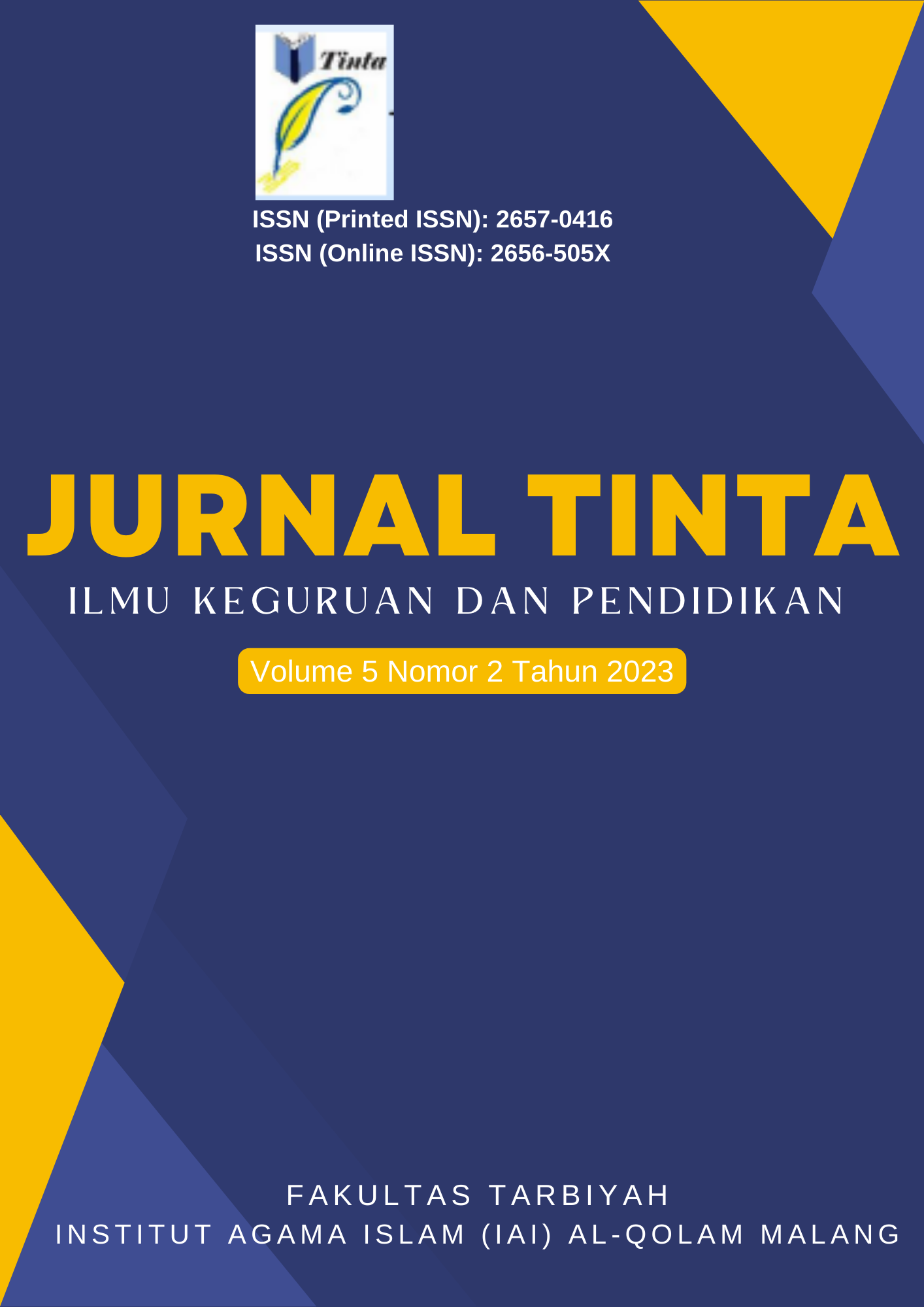 					View Vol. 5 No. 2 (2023): Jurnal Tinta
				